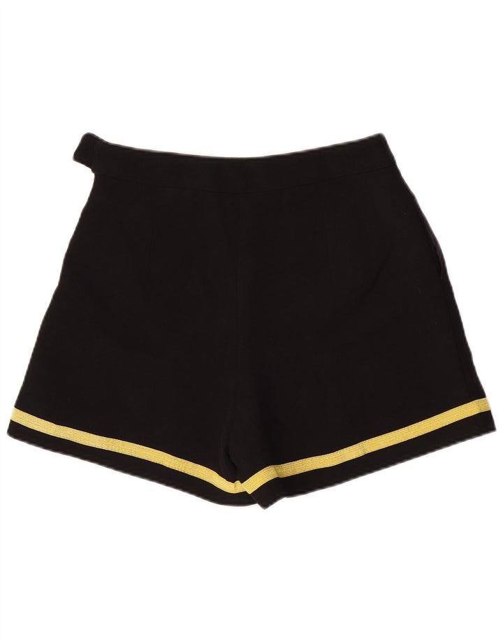 Pantaloncini casual vintage da donna medi W26 Nero