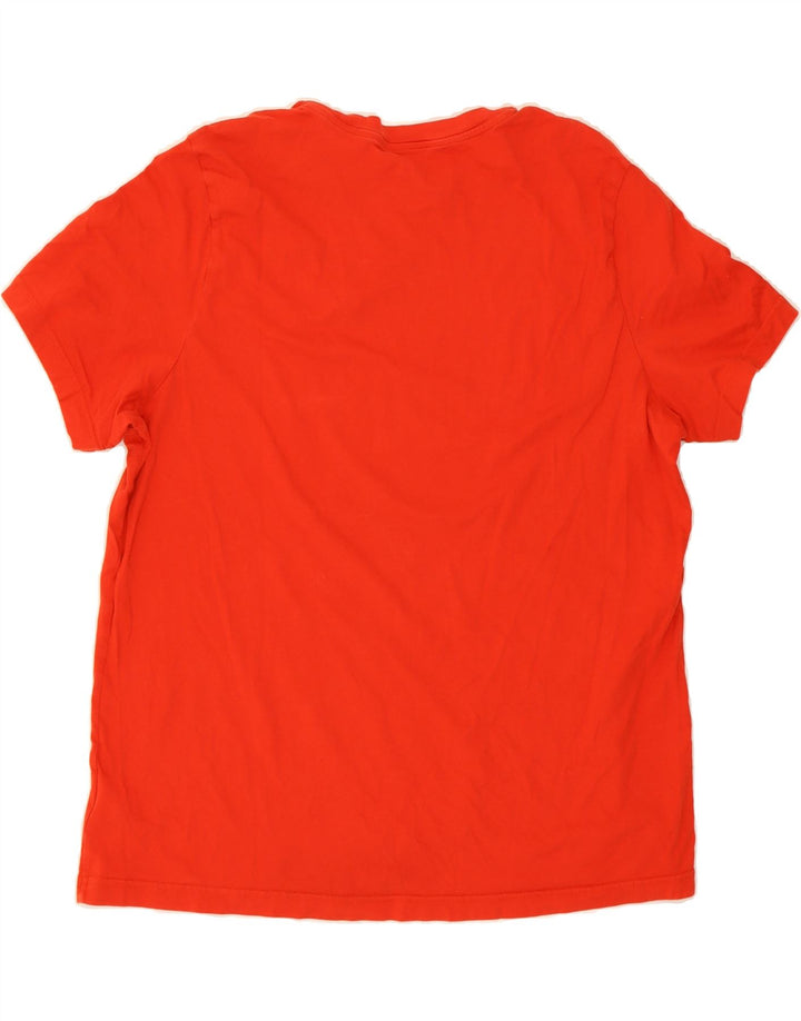 REEBOK Mens Graphic T-Shirt Top XL Red Cotton Vintage Reebok and Second-Hand Reebok from Messina Hembry 