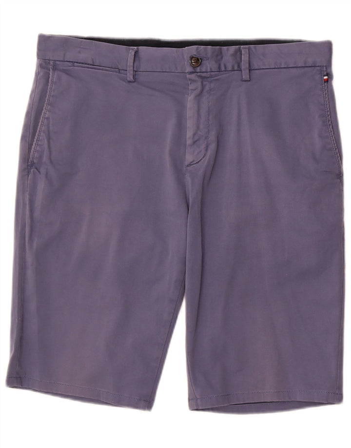 Pantaloncini chino da uomo Tommy Hilfiger W34 grande cotone blu