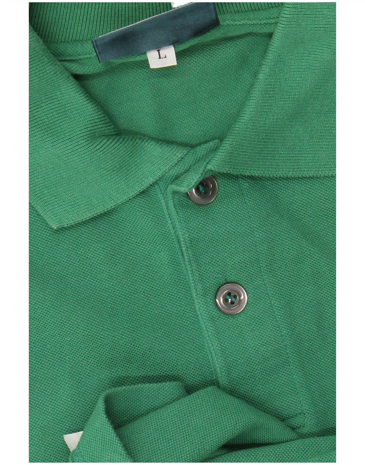Polo Kappa da uomo grande verde