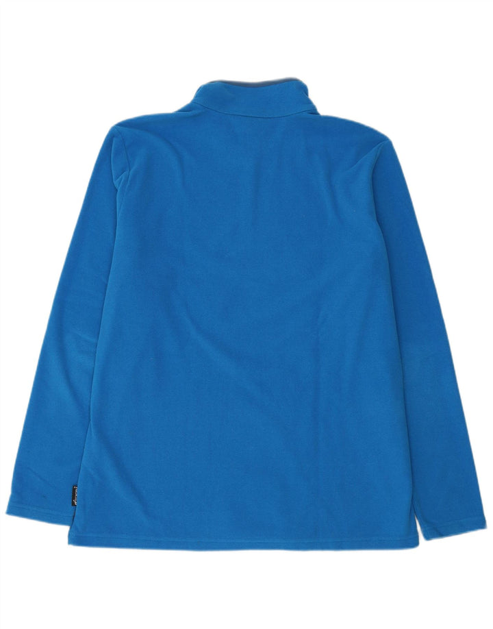 Maglione in pile da uomo con collo con zip Jack Wolfskin 2XL poliestere blu