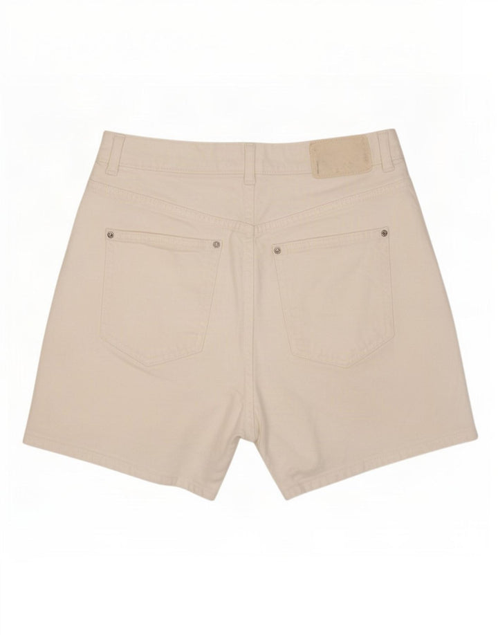 Pantaloncini di jeans da donna Zara EU 40 medi W30 bianchi
