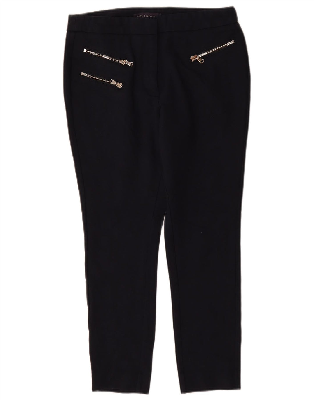 Pantaloni corti da donna Marks & Spencer UK 12 medi W30 L25 Blu navy