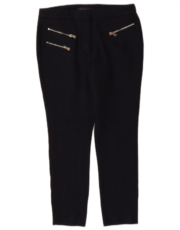 Pantaloni corti da donna Marks & Spencer UK 12 medi W30 L25 Blu navy