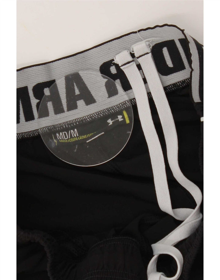 Pantaloncini sportivi grafici da uomo Under Armour medio nero