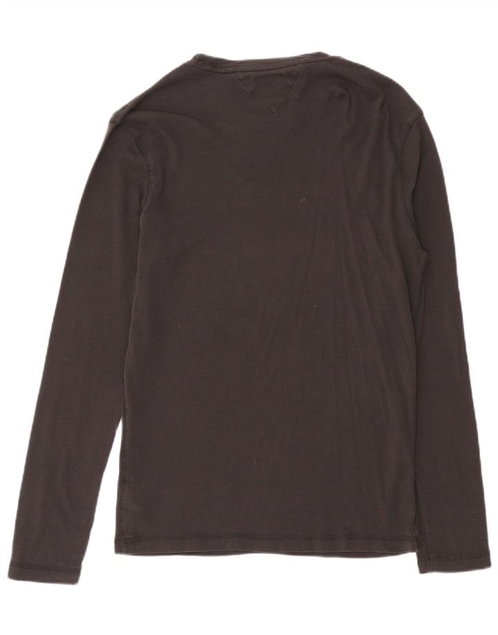 Tommy Hilfiger Uomo Top Manica Lunga XL Cotone Grigio