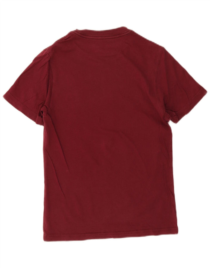 T-shirt grafica da ragazzo Vans Top 8-9 anni piccola Borgogna