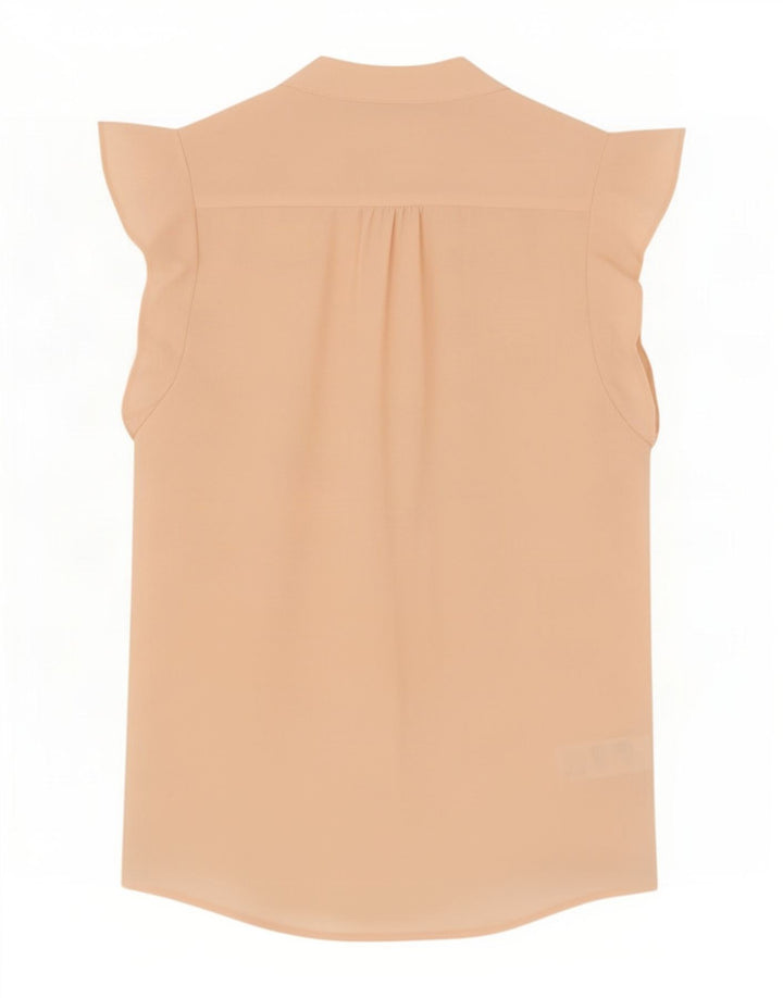 Camicetta da donna a maniche corte Oasis UK 10 piccola poliestere rosa