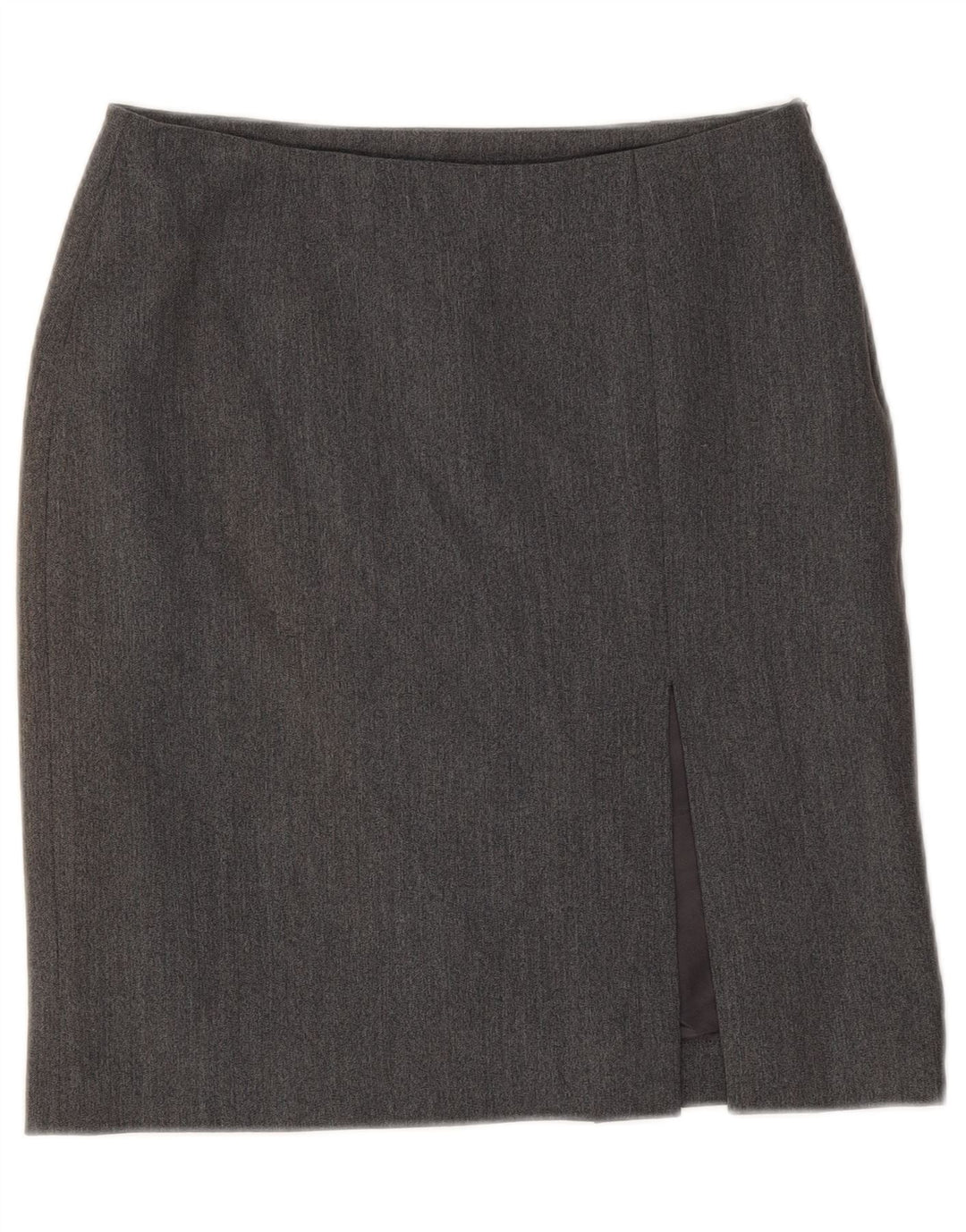 GAS Womens Pencil Skirt Medium W28  Grey Polyester Vintage Gas and Second-Hand Gas from Messina Hembry 