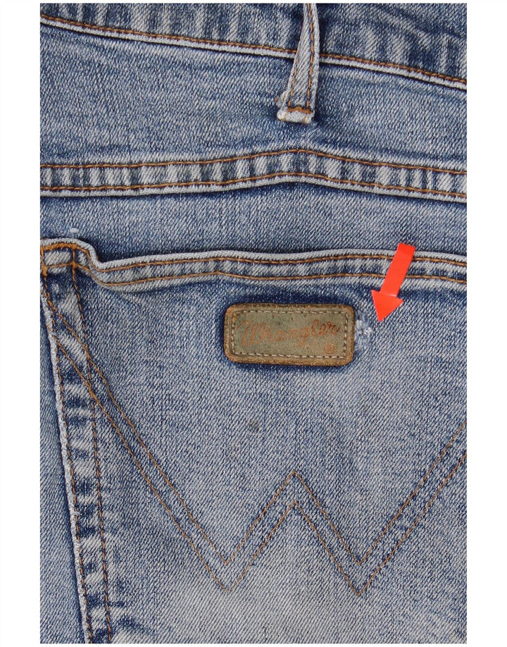 Jeans dritti da uomo Wrangler W34 L33 Blu