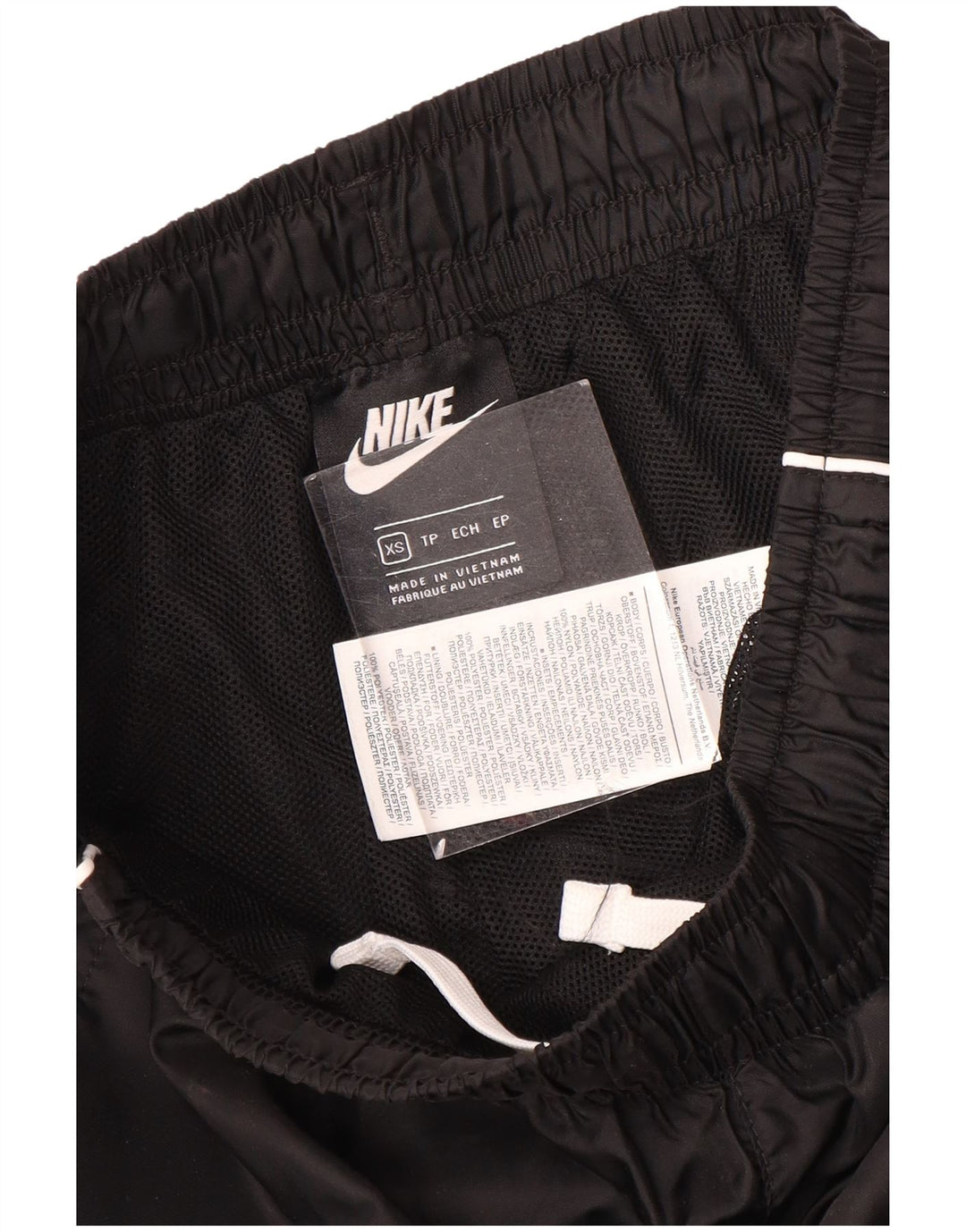 Pantaloni impermeabili Nike Uomo XS Poliestere Nero