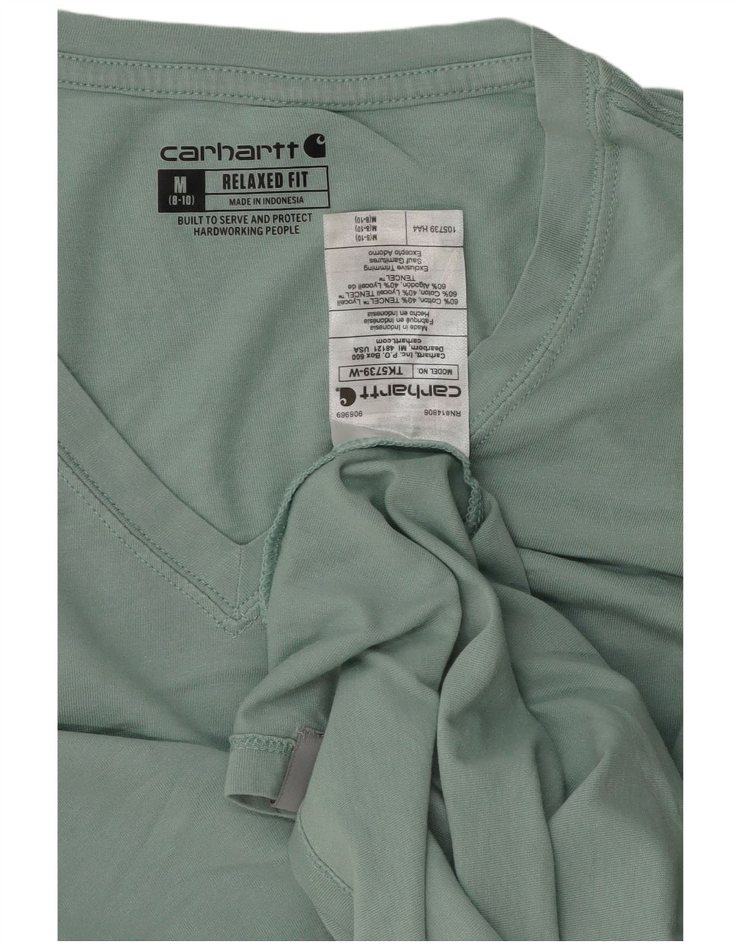 T-shirt da donna Carhartt Top US 8/10 Tencel verde medio