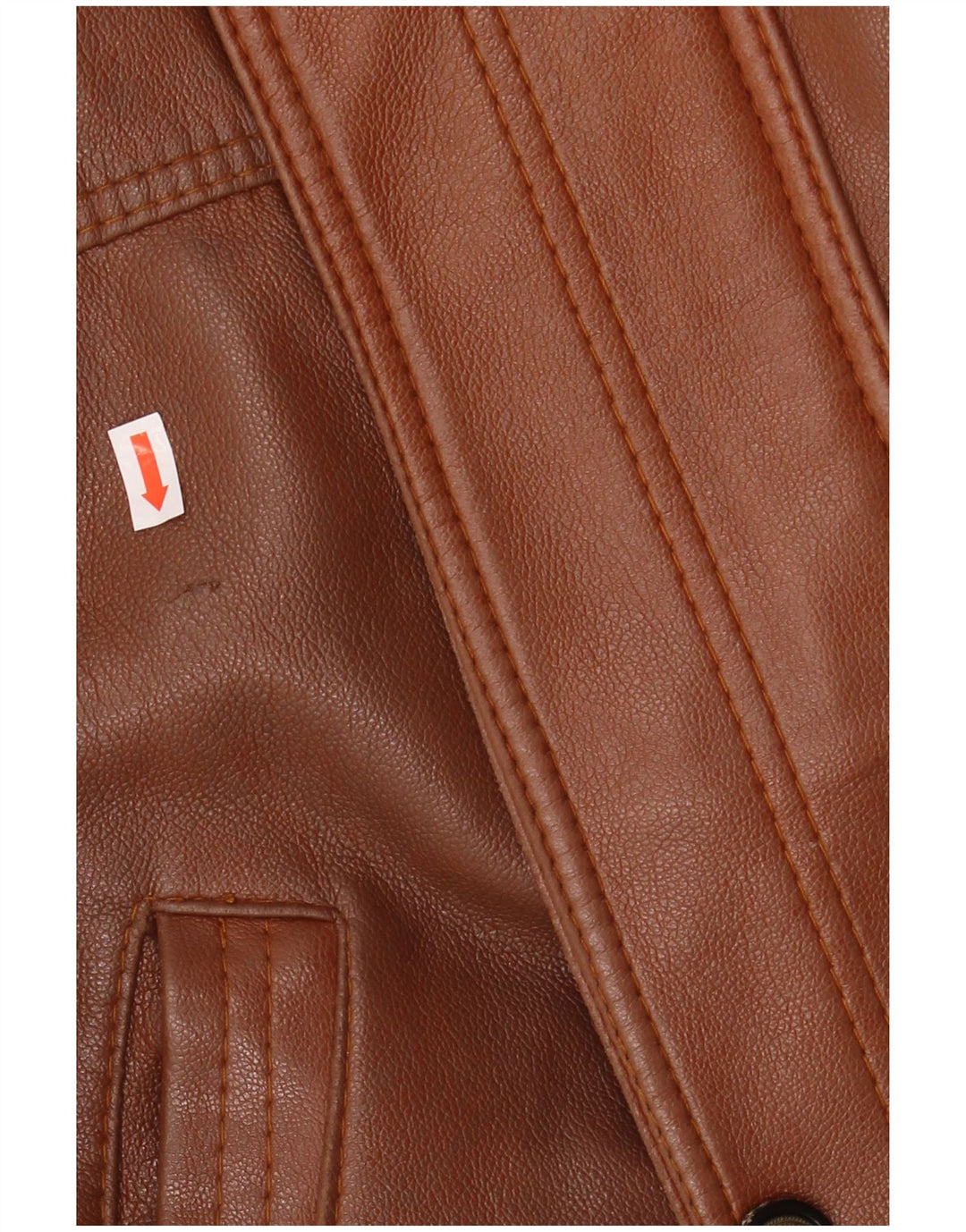 Giacca in pelle vintage da uomo UK 38 Marrone medio