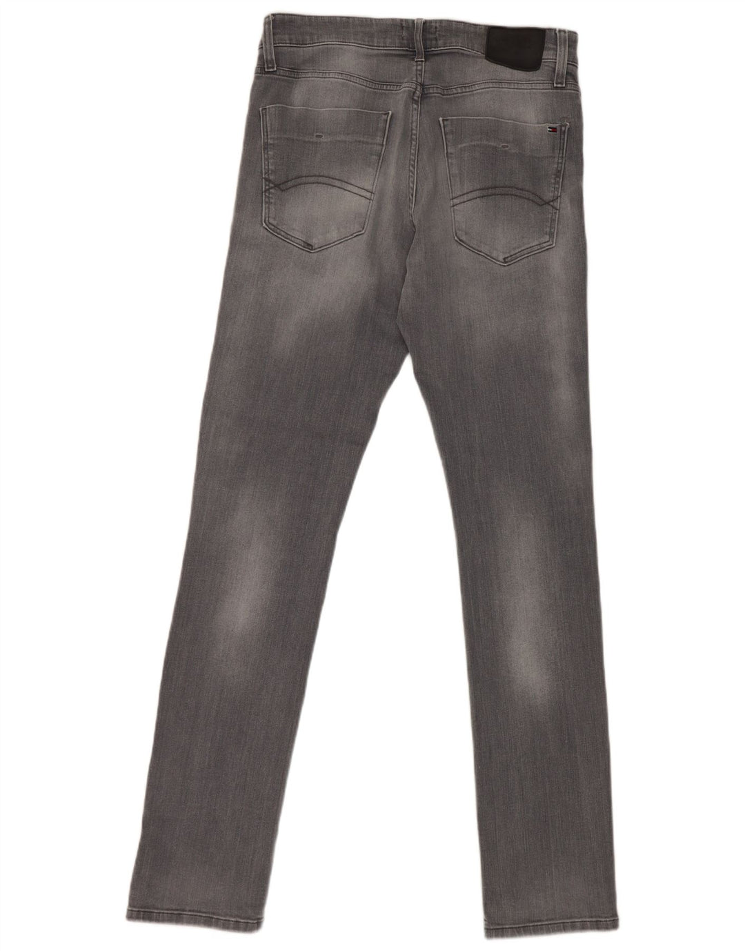 Jeans slim da uomo Tommy Hilfiger W33 L34 cotone grigio