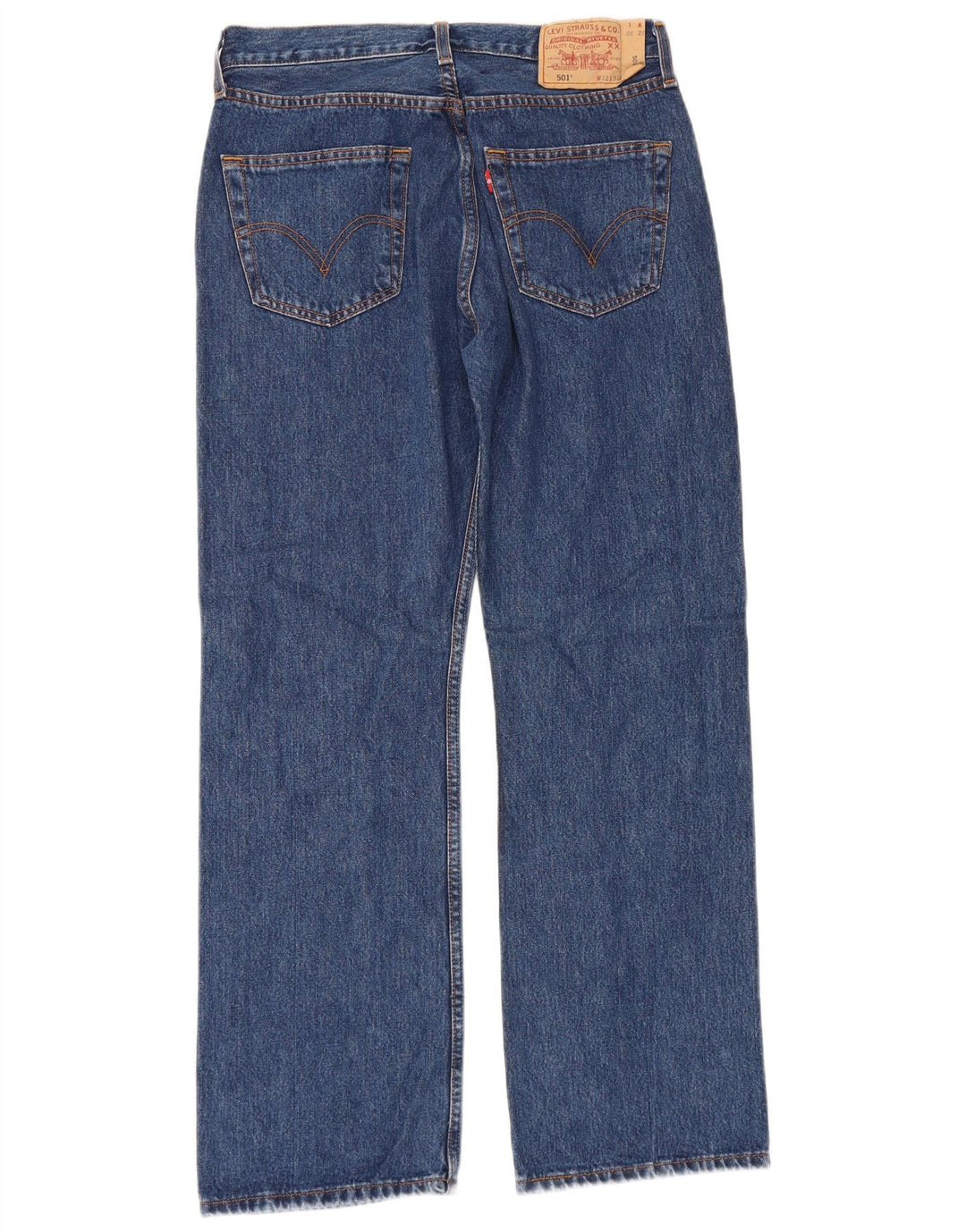 Levi's Uomo 501 Jeans dritti W32 L30 Cotone blu navy