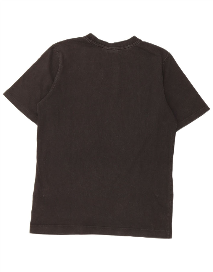 T-shirt grafica da uomo Puma Top Small in cotone nero