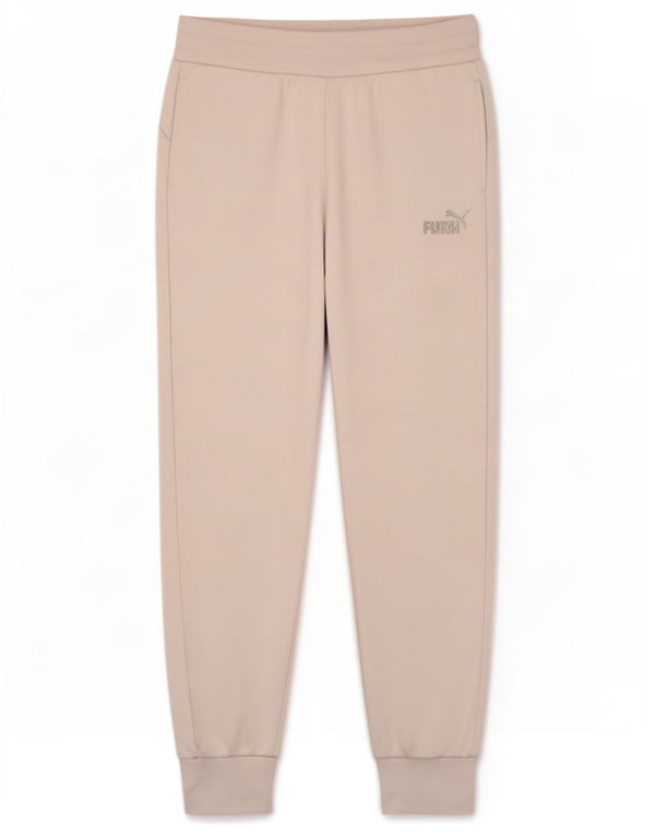 Pantaloni da tuta da donna Puma Joggers UK 10 Small White Cotton