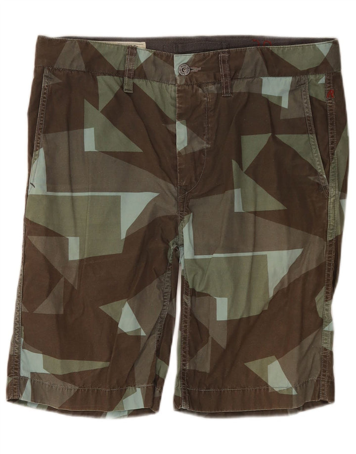 Pantaloncini chino da uomo Replay W30 cotone geometrico multicolore medio