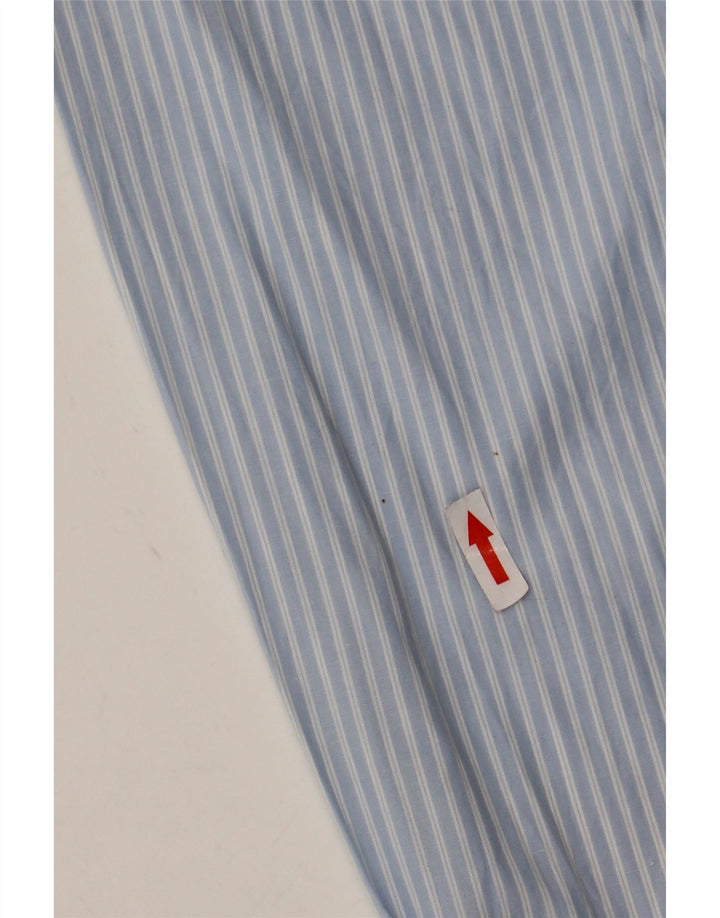 Camicia Bambino Woolrich 13-14 Anni Cotone Gessato Blu