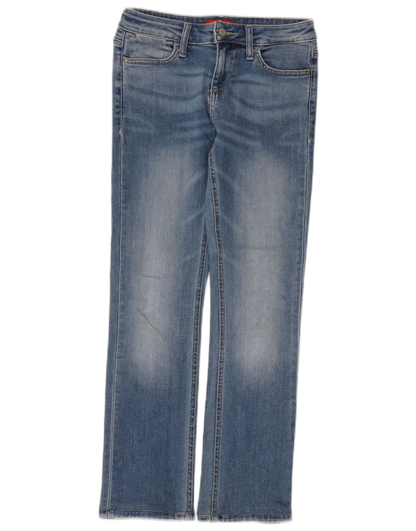 Jeans dritti da donna Guess W27 L28 cotone blu