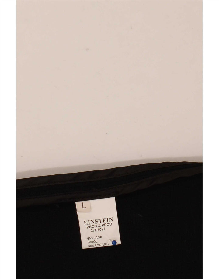 Cappotto da donna Einstein UK 14 grande lana nera