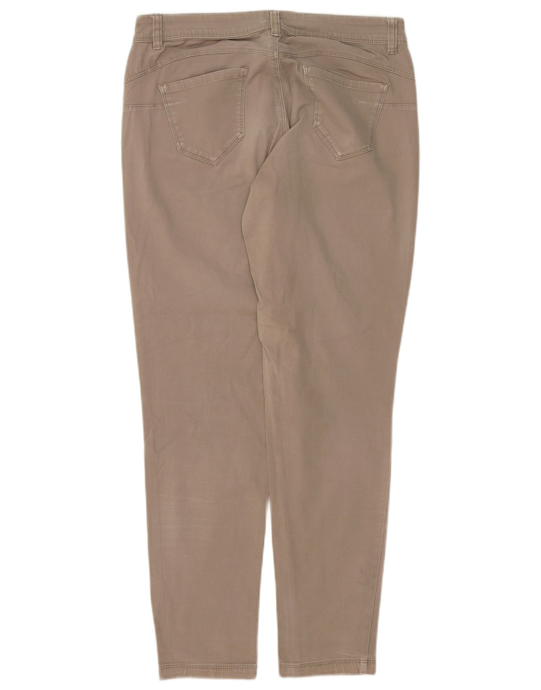 Pantaloni casual slim da donna Benetton W30 L30 Beige