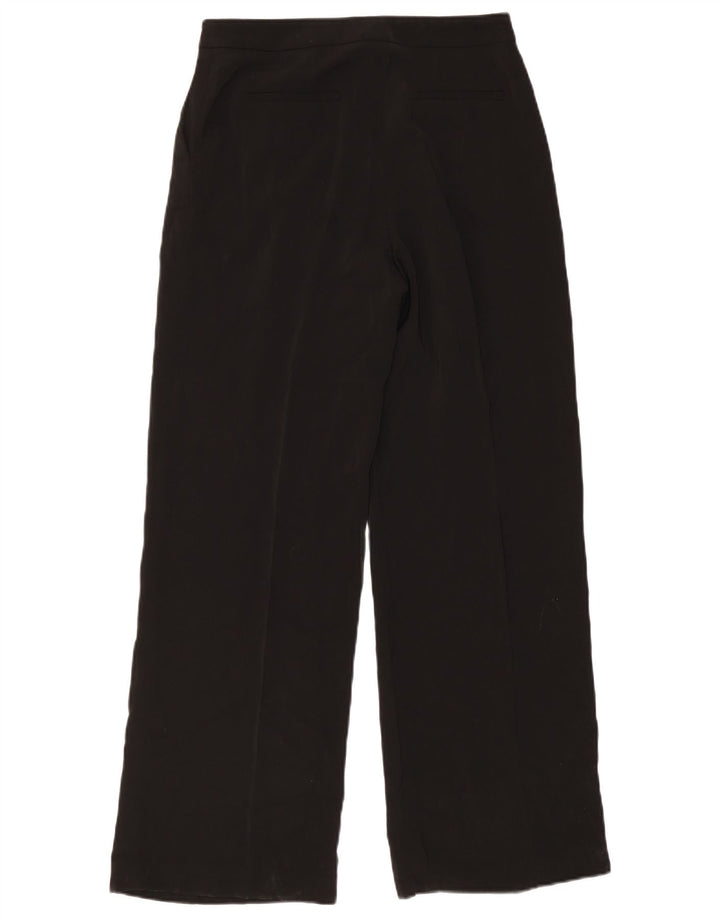 Pantaloni casual con pegging da donna Zara medi W28 L32 poliestere nero