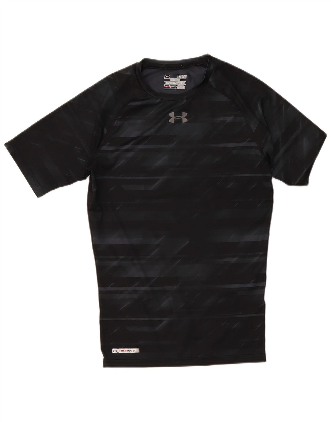 Maglietta Under Armour da uomo Heat Gear Top grigio medio gessato