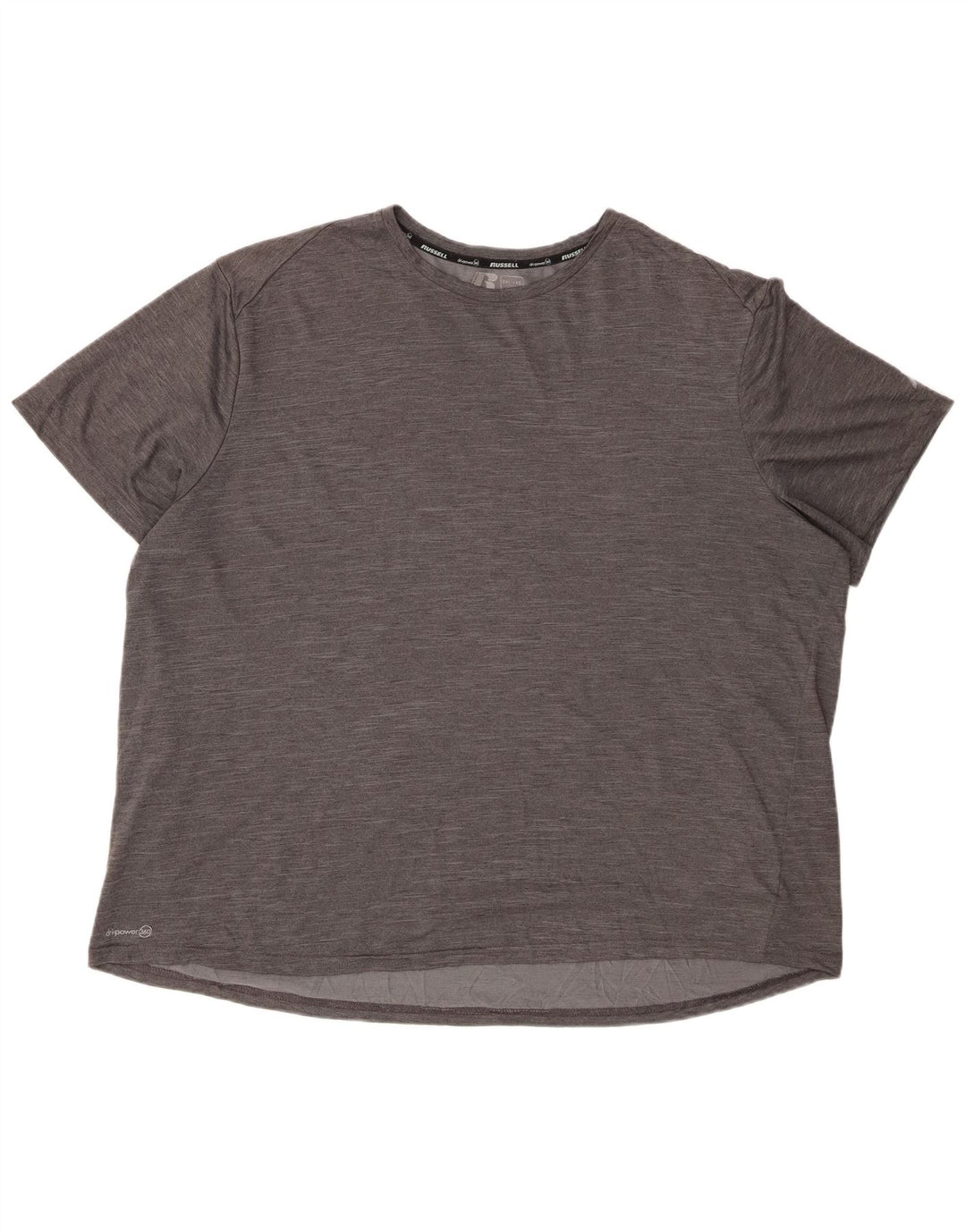 T-shirt da uomo RUSSELL ATHLETIC Top 2XL poliestere grigio