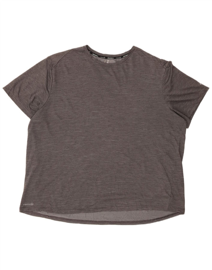 T-shirt da uomo RUSSELL ATHLETIC Top 2XL poliestere grigio