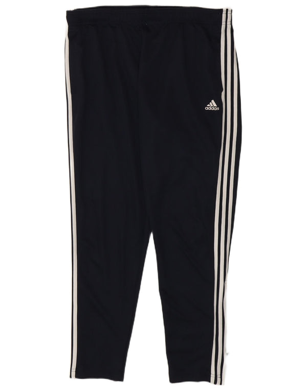 Adidas Mens Tracksuit Trousers XL Navy Blue Polyester