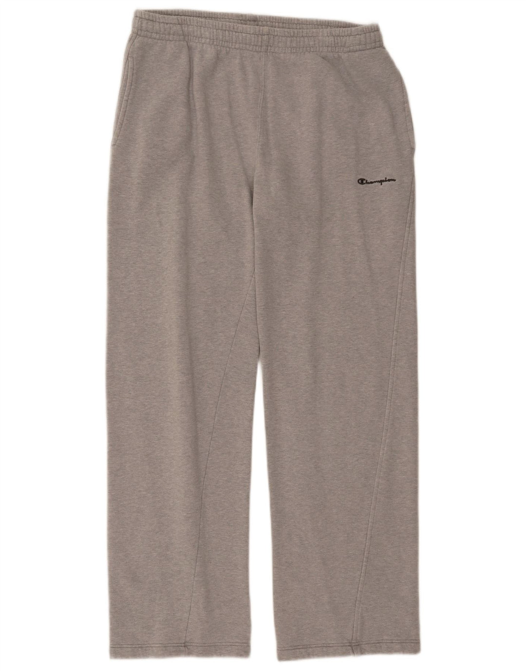 CHAMPION Mens Tracksuit Trousers Large  Grey Cotton