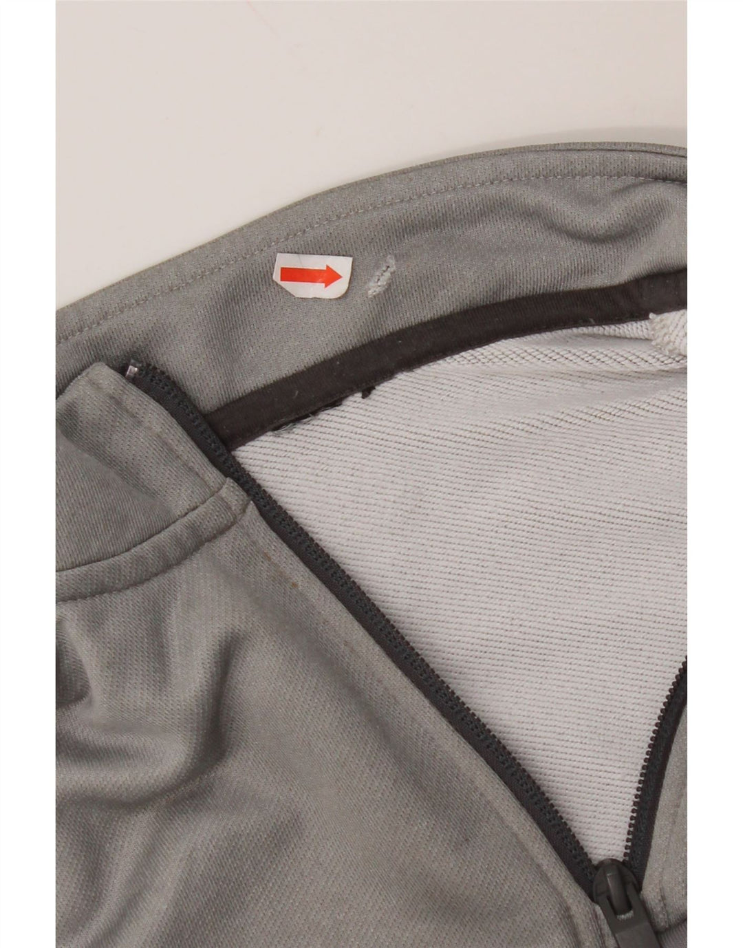 Felpa ADIDAS da bambino con grafica Aeroready, 9-10 anni, grigia