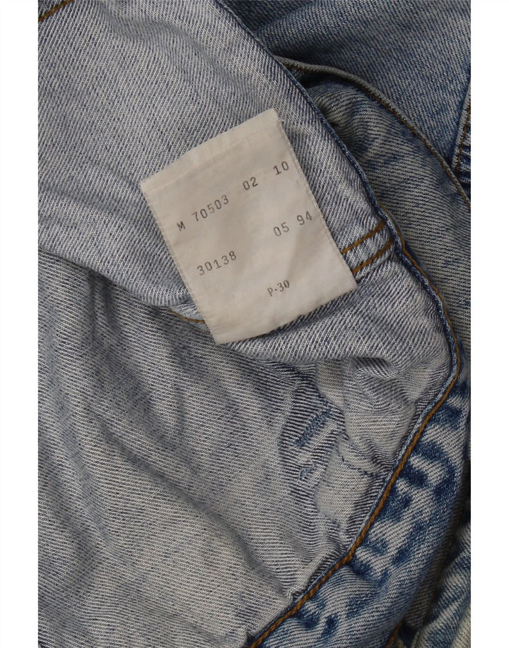 Giacca di jeans da uomo Levi's UK 38 Cotone blu medio