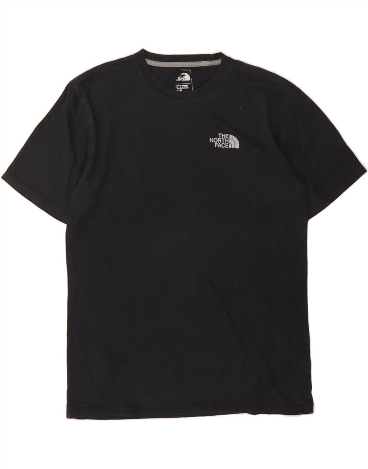 THE NORTH FACE Mens Standard Fit Graphic T-Shirt Top Medium Black Vintage The North Face and Second-Hand The North Face from Messina Hembry 