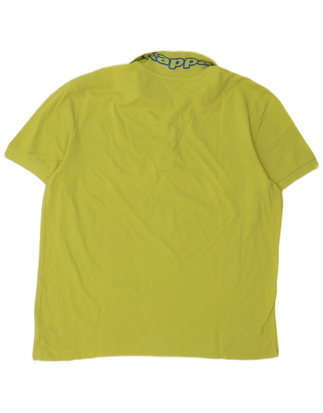 Polo Kappa Uomo XL Cotone Giallo