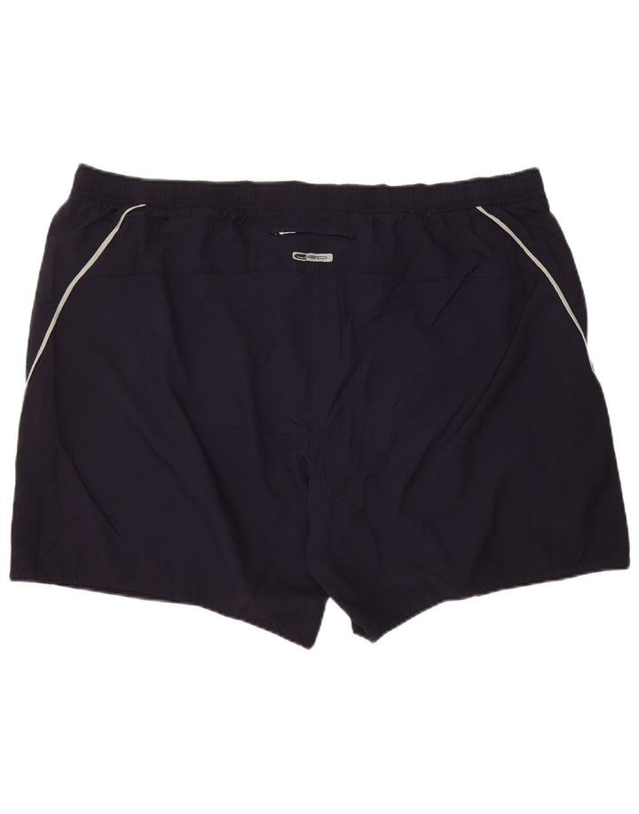Pantaloncini sportivi da uomo Puma XL blu navy in poliestere
