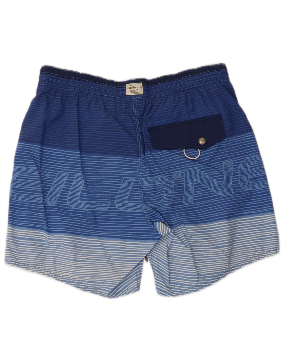 Pantaloncini da bagno grafici da uomo O'Neill blu medio a righe