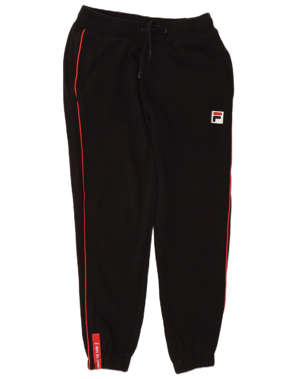 Pantaloni da tuta da uomo Fila Joggers XS cotone a righe nere