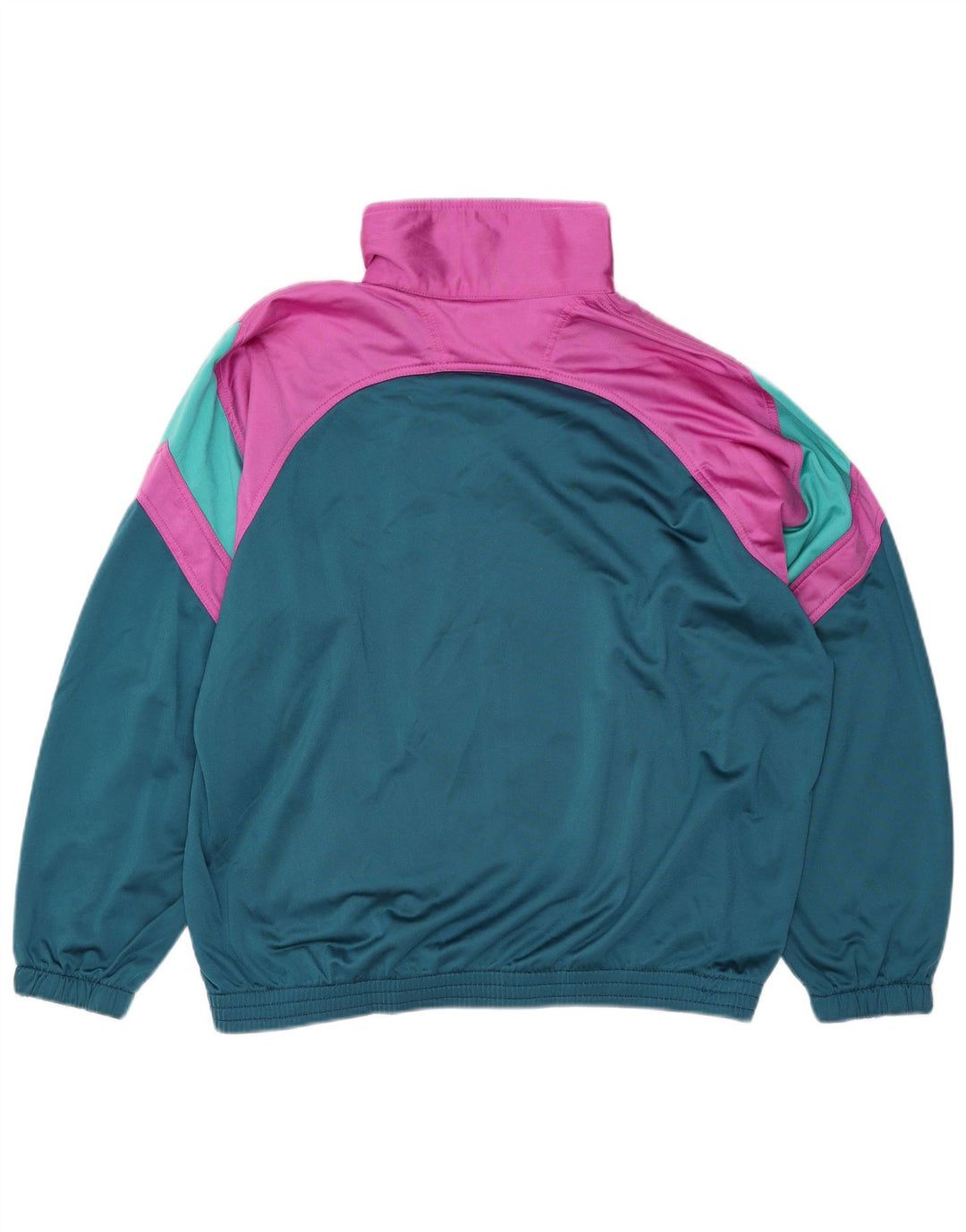 Giacca da tuta da donna Ellesse UK 20 2XL Poliestere color block verde