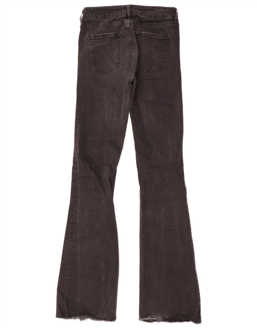 Jeans slim svasati da donna Zara a vita media EU 38 piccoli W28 L34 neri
