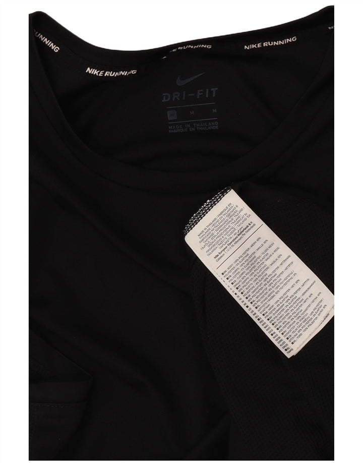 Canotta Nike Dri Fit da donna UK 14 medio nero poliestere
