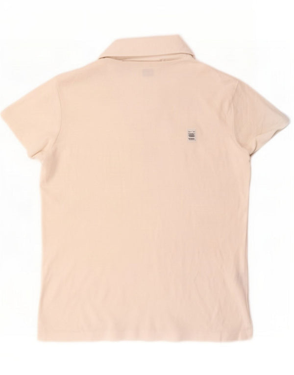 Polo da donna Ralph Lauren UK 14 grande cotone bianco