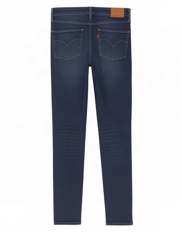 Jeans skinny a vita alta Levi's 721 da donna W30 L30 in cotone blu navy