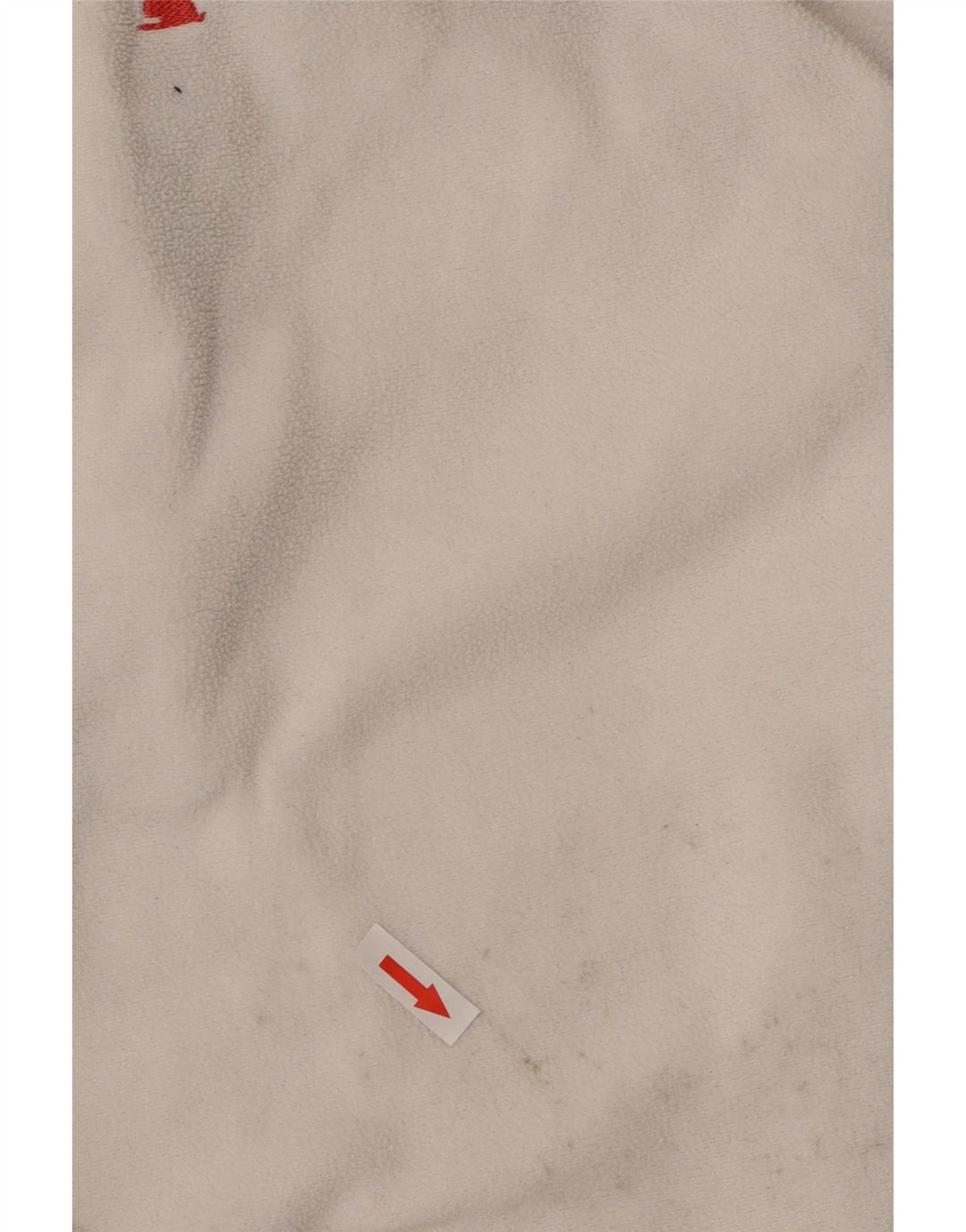 Maglione in pile da donna con collo e zip Musto UK 14 grande poliestere bianco