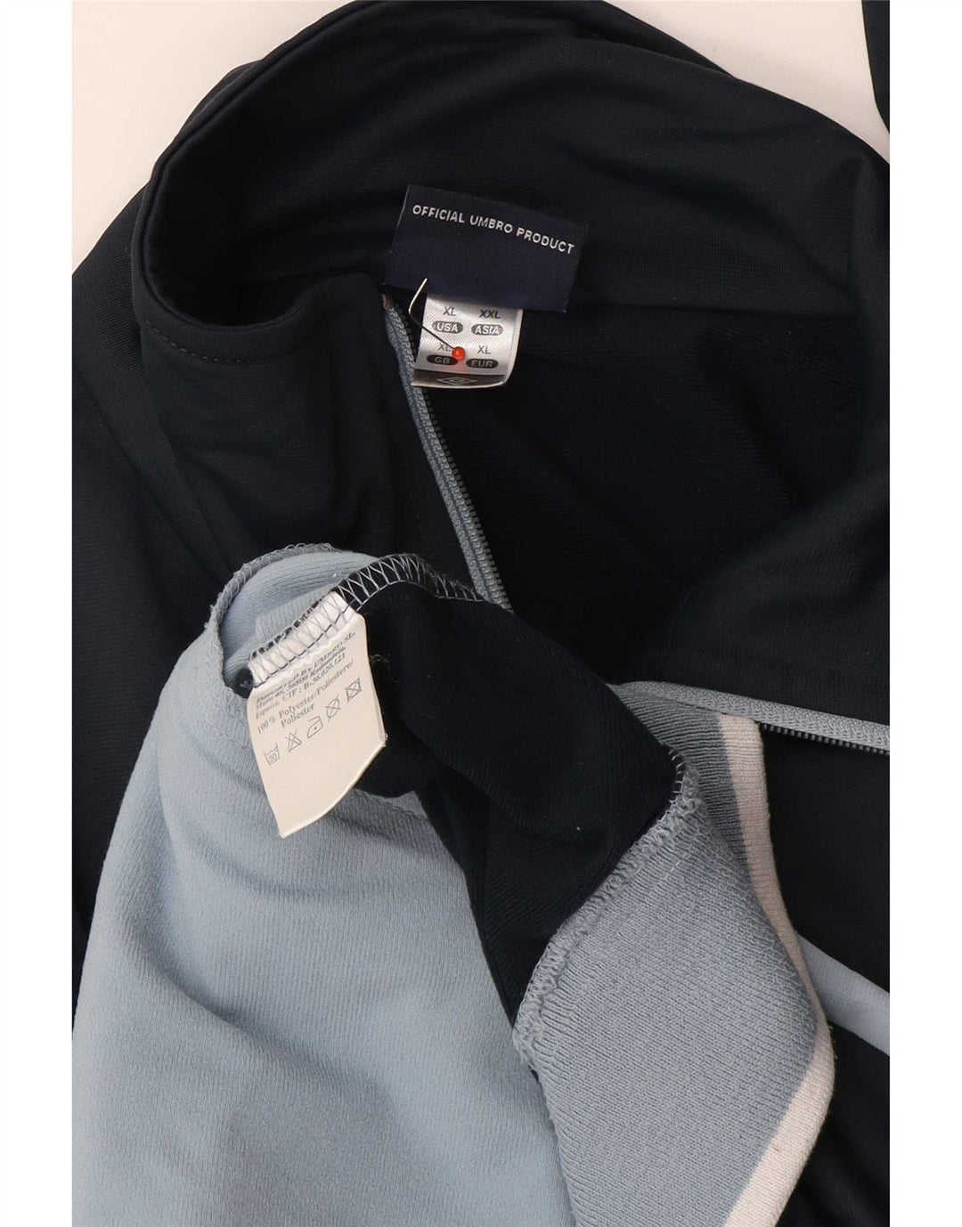 Giacca da tuta da donna Umbro UK 18 XL Poliestere color block blu navy