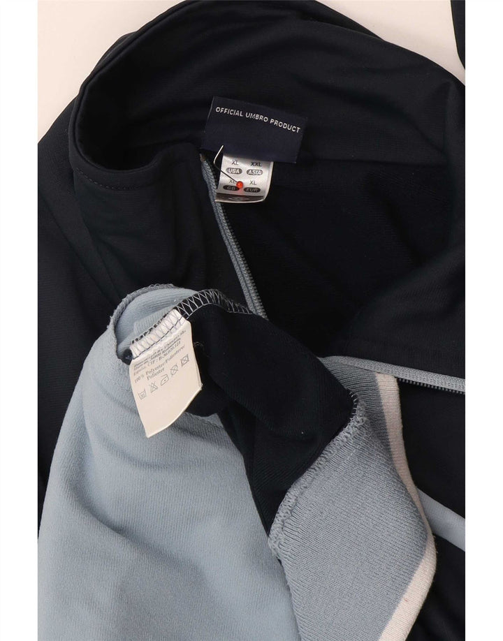 Giacca da tuta da donna Umbro UK 18 XL Poliestere color block blu navy