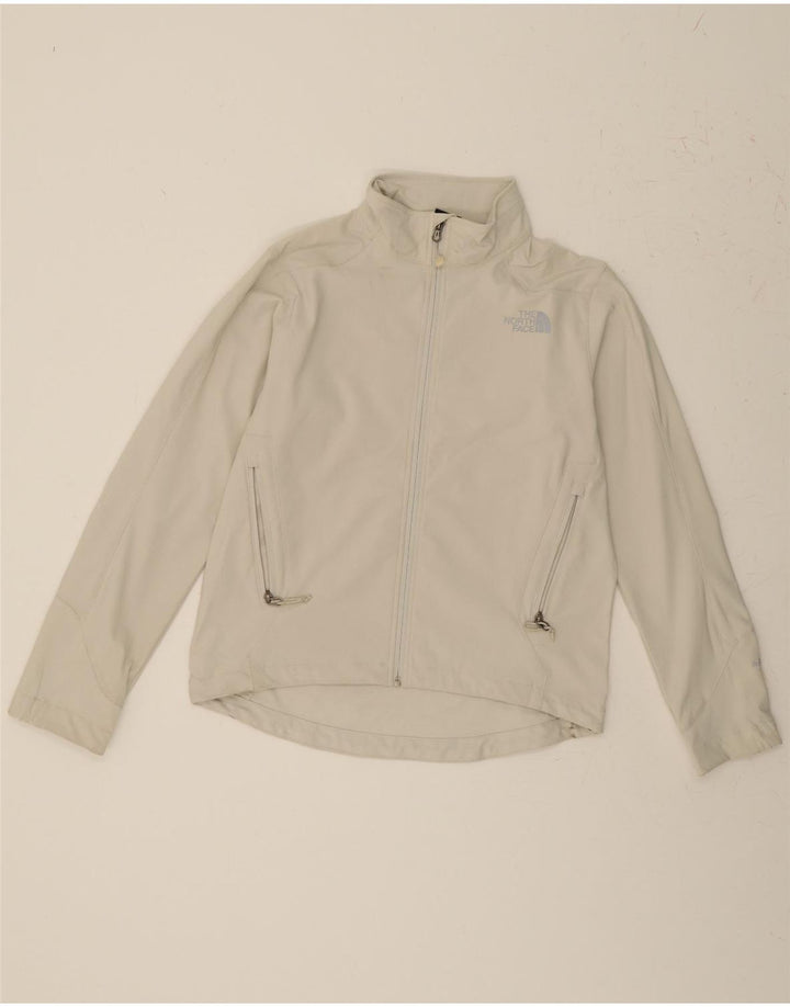 THE NORTH FACE Womens Tracksuit Top Jacket UK 14 Medium White Polyester Vintage The North Face and Second-Hand The North Face from Messina Hembry 