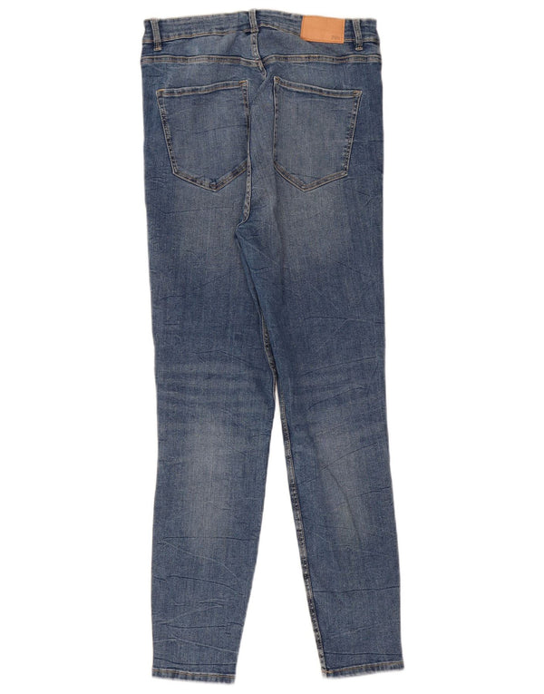 Jeans skinny da donna Zara EU 42 Large W32 L27 Blu
