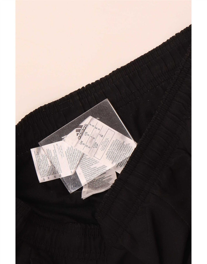 Pantaloni da tuta da uomo Adidas Joggers piccoli in poliestere nero